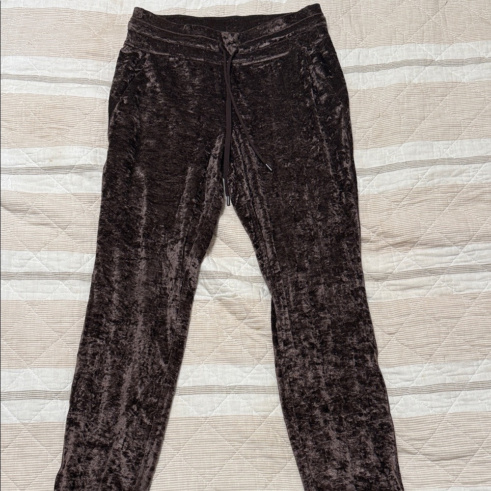 Lululemon Velvet Brown Jogger Pants